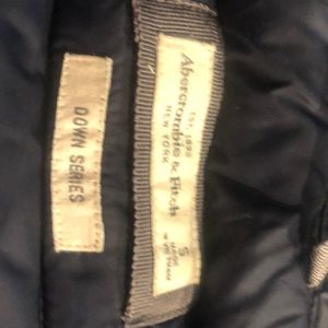 Abercrombie and Fitch down puffer jacket